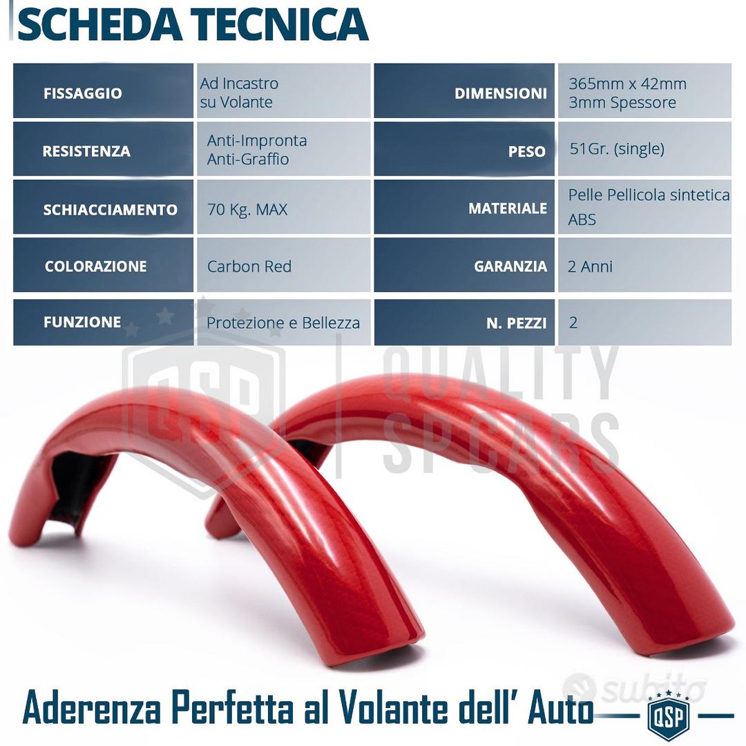 Subito - RT ITALIA CARS - COPRIVOLANTE per ALFA ROMEO Rosso FIBRA CARBONIO  - Accessori Auto In vendita a Bari