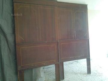 Letto matrimoniale d'epoca