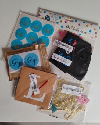 Accessori Gender Reveal