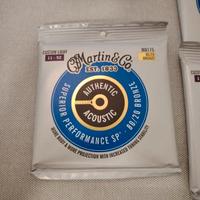 Corde per chitarra acustica Martin & Co