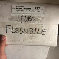 Tubo flessibile isolato termico mastersan 127mm