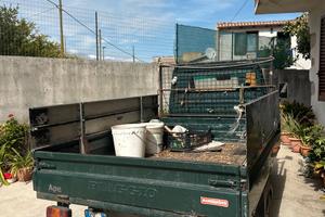 Piaggio cassone lungo per  trasporto cose