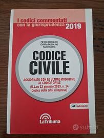 codice civile commentato 2019