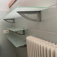 Mensole vetro temperato ikea