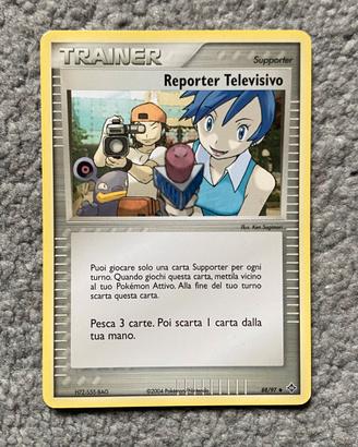 Pokémon Ex Drago Reporter Televisivo 88/97