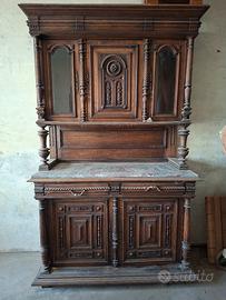 credenza fine 800 inglese in noce
