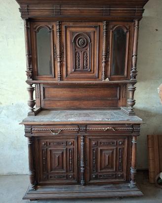 credenza fine 800 inglese in noce