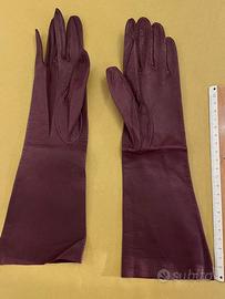 Guanti in vera pelle