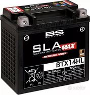 BATTERIA BS BATTERY SLA MAX BTX14HL X MOTO HARLEY