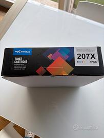 Toner HP 207X compatibili (4 colori) NUOVI  chip