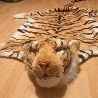 Tappeto Tigre in peluche