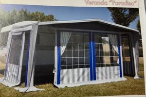 Veranda per roulotte PARADISO regal o Pavimento