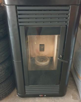 stufa a pellet cola medea 11 kw