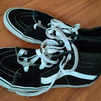 Vans Sk8-Hi nero e bianco num 43