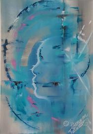 Quadro a olio "Bionic"