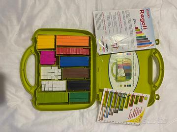 Valigetta Regoli Colorati ARDA – 200 Pezzi – Set D