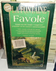 Libro storie Favole La Fontaine,edizione integrale
