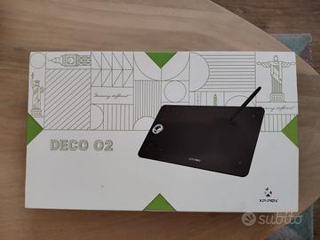 Tavoletta grafica XPPEN Deco 02 - con scatola
