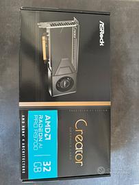 Scheda video ASRock AMD Radeon AI Pro R9700