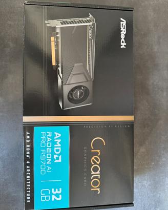 Scheda video ASRock AMD Radeon AI Pro R9700