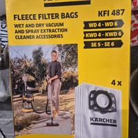 Sacchetti Aspirapolvere Karcher Ricambio Originale