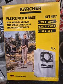 Sacchetti Aspirapolvere Karcher Ricambio Originale