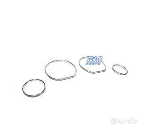CERCHI CROMATI PER CRUSCOTTO STRUMENTI BMW E36