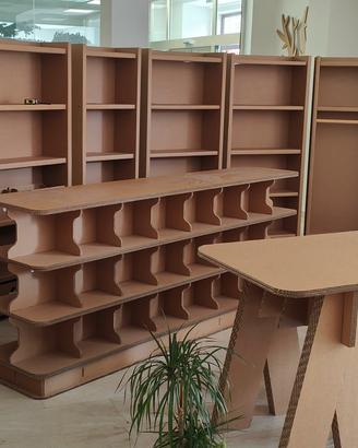 arredamento in cartone 