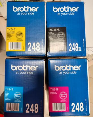 Brother TN-248 Toner Originale 4pz. CMYBK