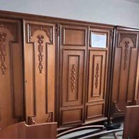 camera d'epoca in legno massello impiallicciato