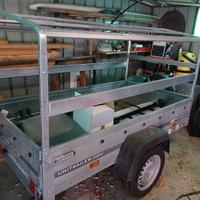 Carrello rimorchio centinato