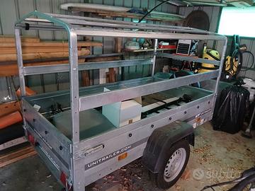 Carrello rimorchio centinato