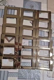 Lotto 18 Placche Vimar Idea Oro Lucido (Metallo) -