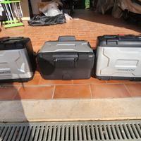 kit valigie + top case con piastra  VARIO