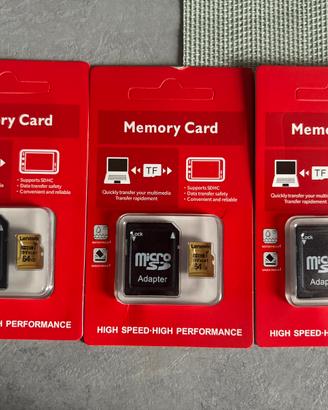 Lotto 3 MicroSD + 2 chiavette USB ritiro a mano