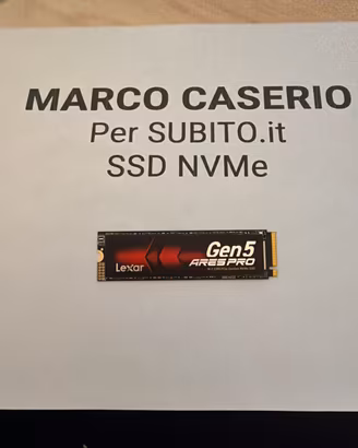 1TB SSD NVMe M.2 Lexar ARES PRO Gen5 (PCle 5.0x4)