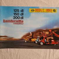Lambretta Innocenti DL depliant brochure