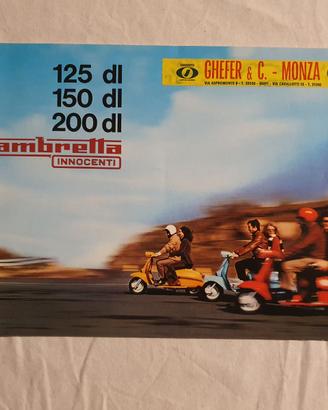 Lambretta Innocenti DL depliant brochure