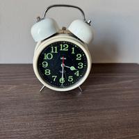 Sveglia vintage doppia campanella marca BINO
