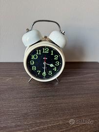 Sveglia vintage doppia campanella marca BINO