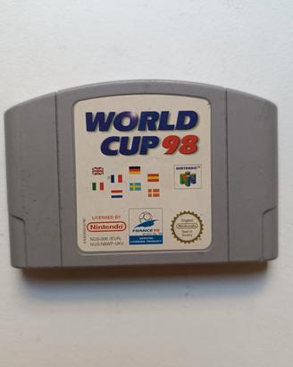 World Cup 98 Nintendo 64 Cartuccia Originale