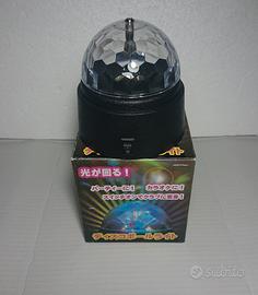 Led rotating disco ball light 9cm NUOVA