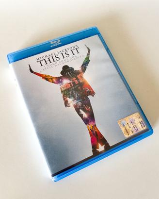 Bluray THIS IS IT con Michael Jackson