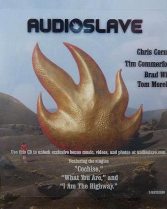 Cd degli Audioslave 