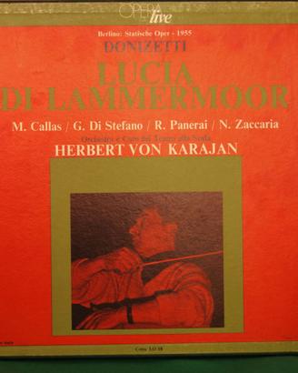 COFANETTO DISCHI 33 GIRI  OPERA LIVE