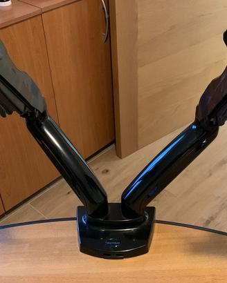 Supporto doppio  monitor 27’