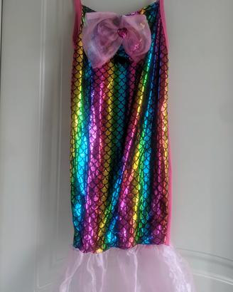 vestito da sirena per carnevale e travestimenti 