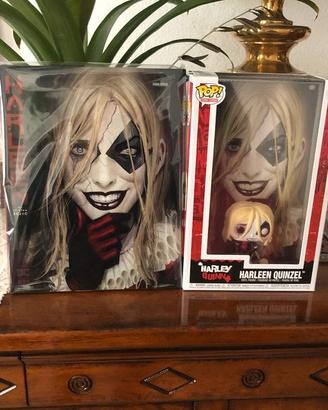 Funko Pop Harleen + Fumetto Harleen Harley Quinn