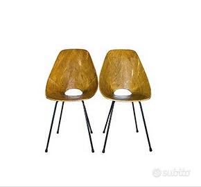 MEDEA sedie, 1955 set di 4 pezzi - RARE