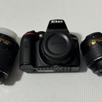 Nikon d5300 kit con obiettivi e accessori